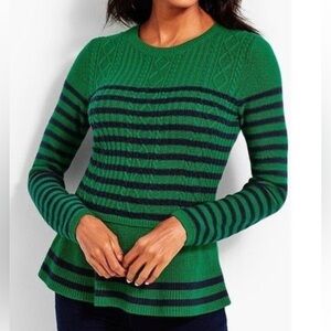 Talbots Peplum Sweater